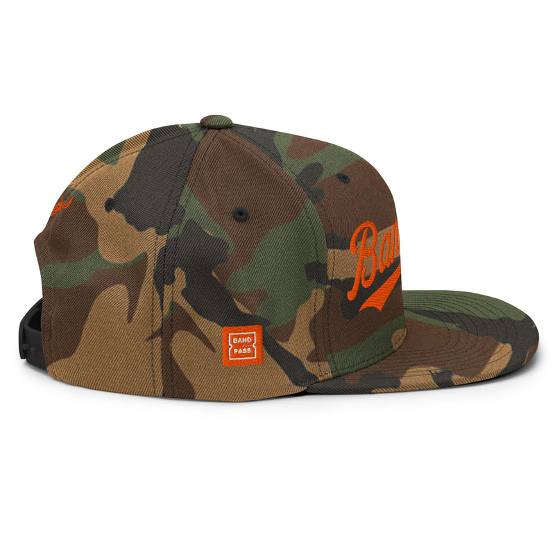 BandPass Embroidered Snapback Hat