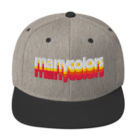 Manycolors Embroidered Snapback