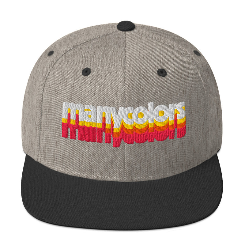 Manycolors Embroidered Snapback