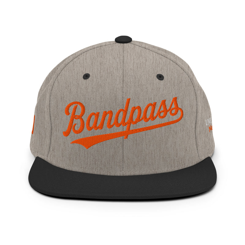 BandPass Embroidered Snapback Hat