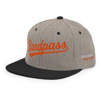 BandPass Embroidered Snapback Hat