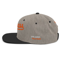 BandPass Embroidered Snapback Hat