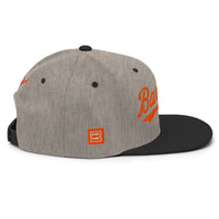 BandPass Embroidered Snapback Hat