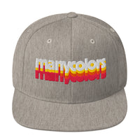 Manycolors Embroidered Snapback
