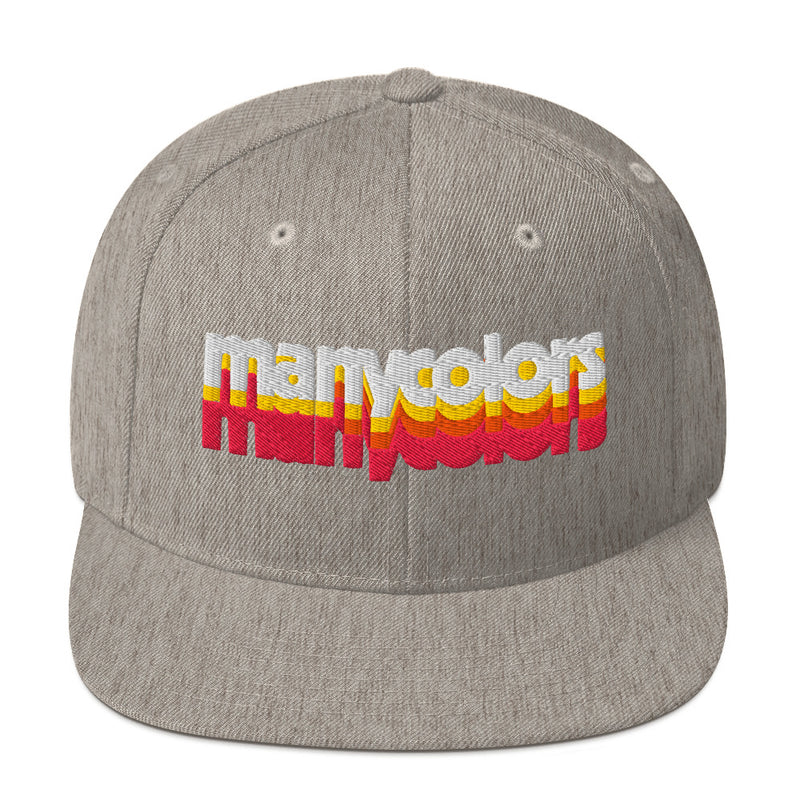 Manycolors Embroidered Snapback