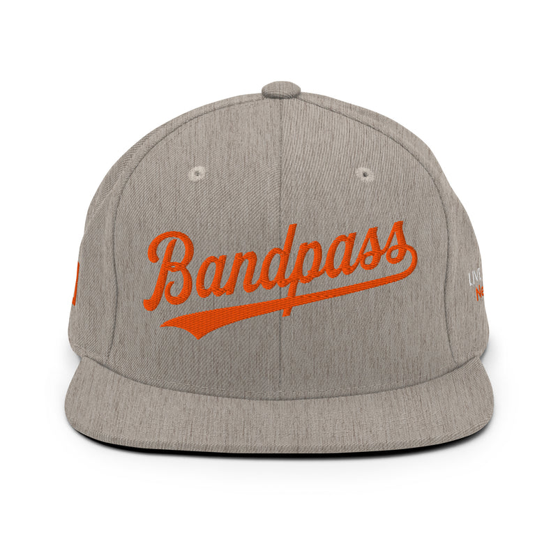 BandPass Embroidered Snapback Hat