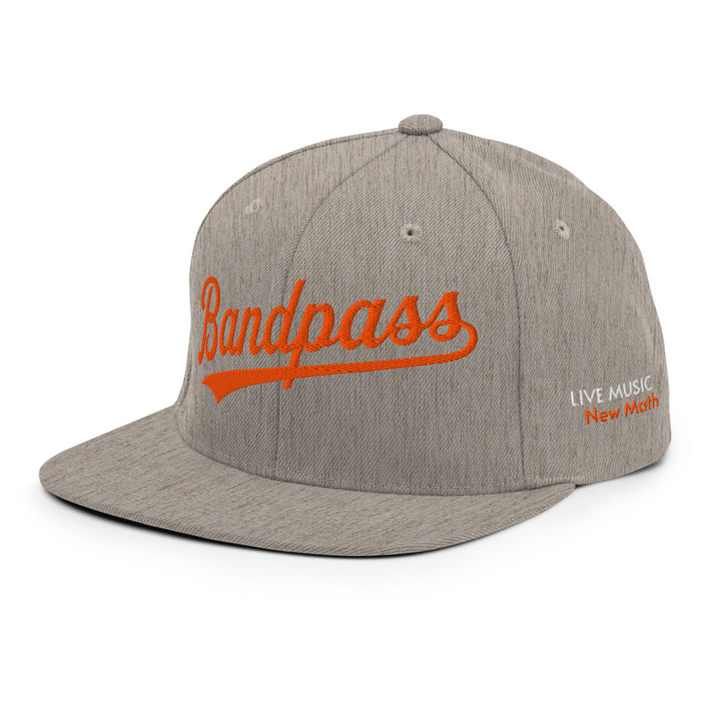 BandPass Embroidered Snapback Hat