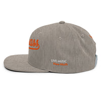 BandPass Embroidered Snapback Hat
