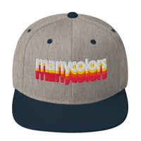 Manycolors Embroidered Snapback