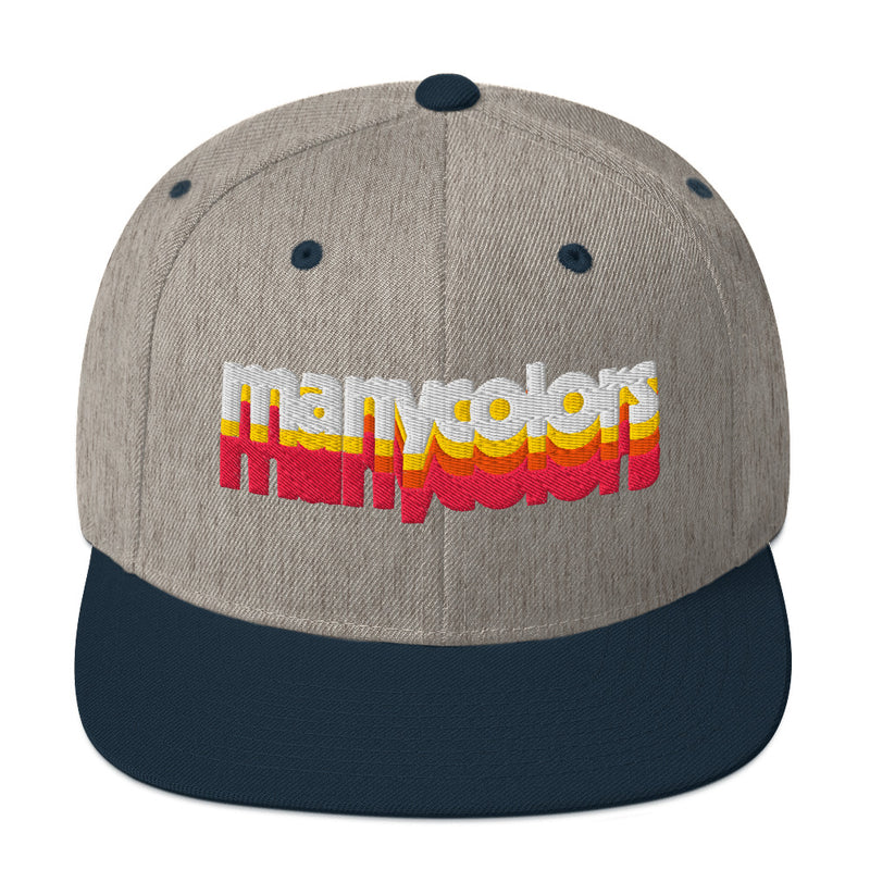 Manycolors Embroidered Snapback