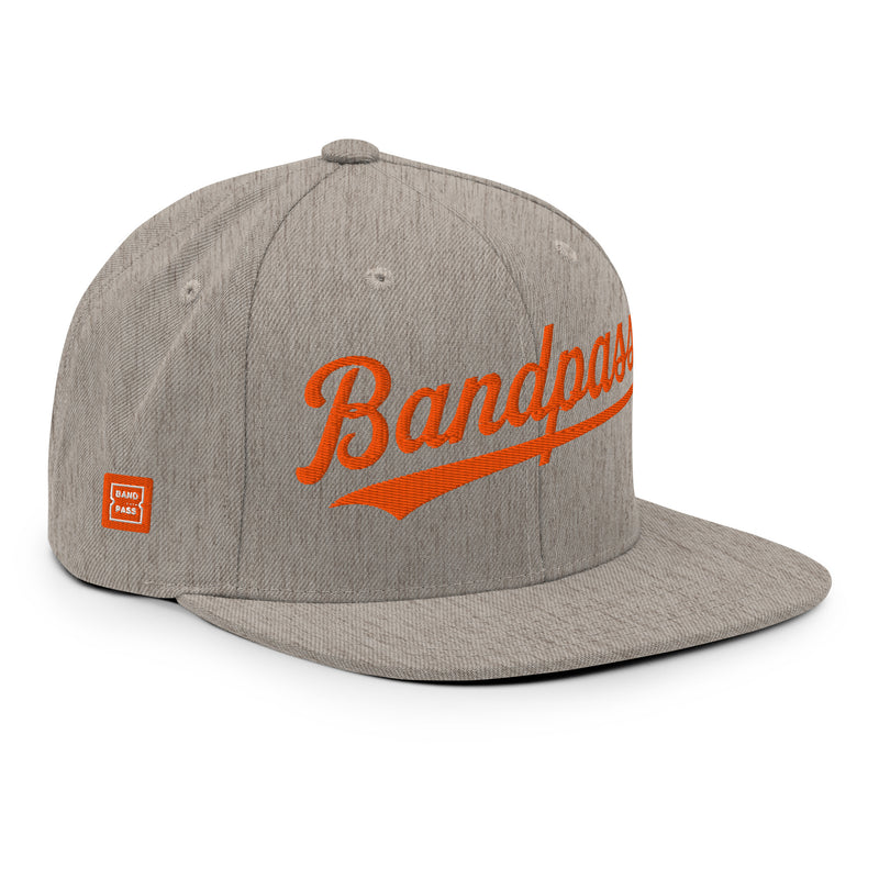 BandPass Embroidered Snapback Hat