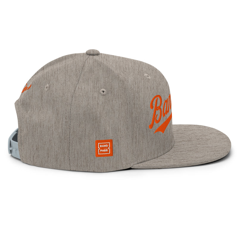 BandPass Embroidered Snapback Hat
