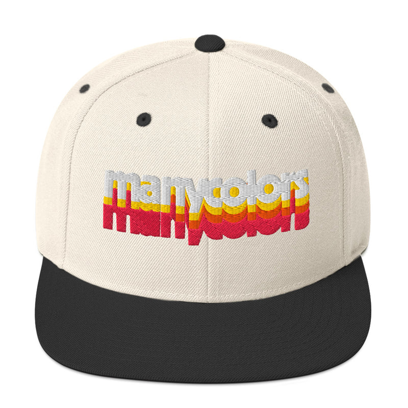 Manycolors Embroidered Snapback