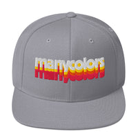 Manycolors Embroidered Snapback