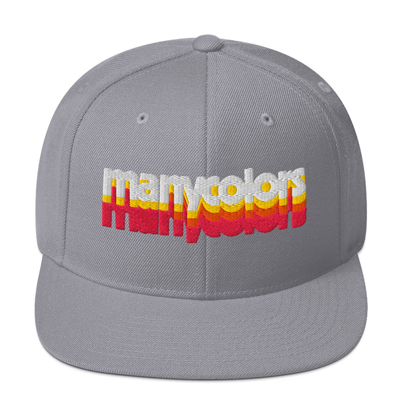 Manycolors Embroidered Snapback