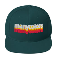 Manycolors Embroidered Snapback