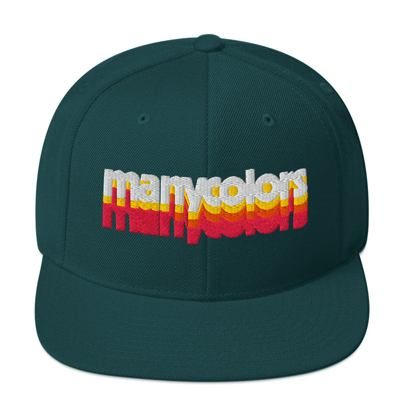 Manycolors Embroidered Snapback