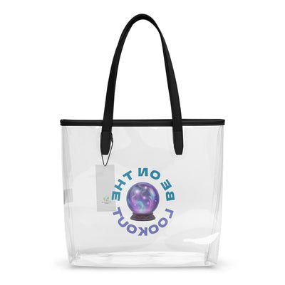 Be on the Lookout Clear tote bag