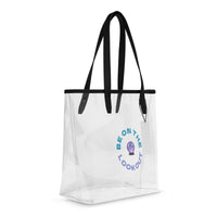 Be on the Lookout Clear tote bag
