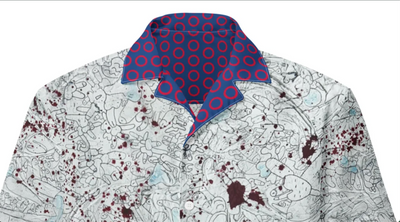 PHISH DISKS Button Up