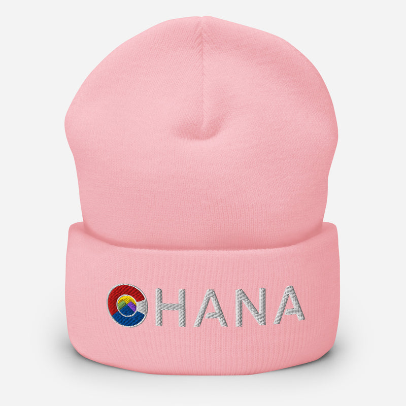 OHANA Cuffed Beanie