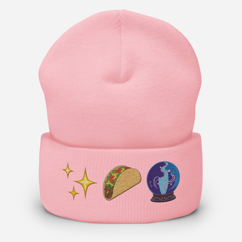 The Tarot Cuffed Beanie