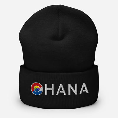OHANA Cuffed Beanie