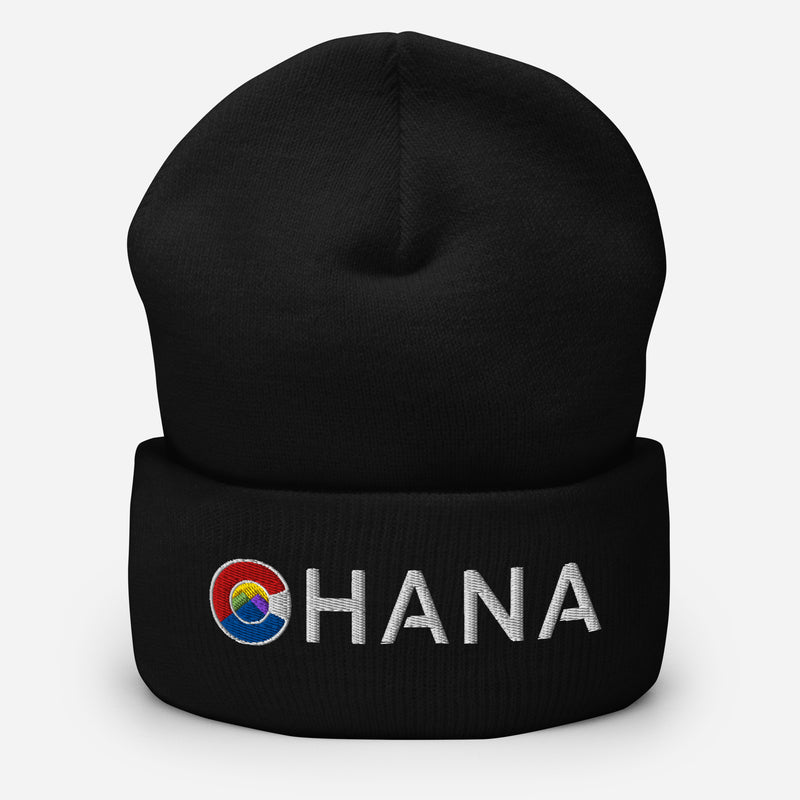 OHANA Cuffed Beanie