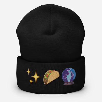 The Tarot Cuffed Beanie