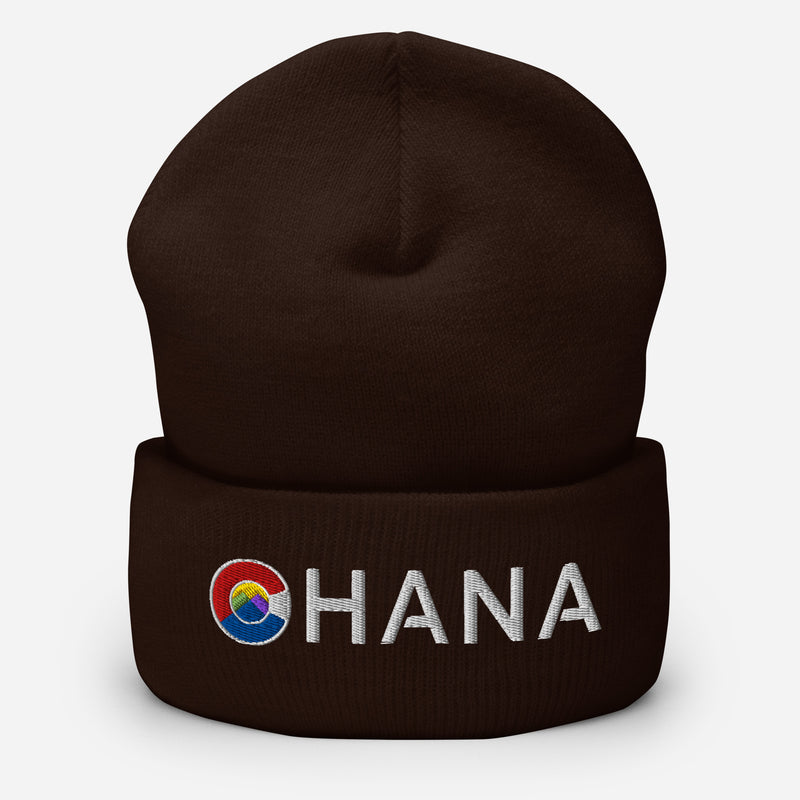 OHANA Cuffed Beanie