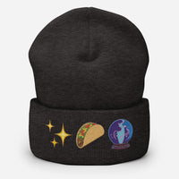 The Tarot Cuffed Beanie
