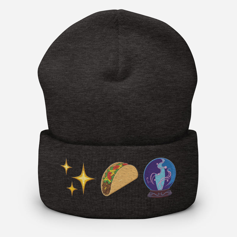 The Tarot Cuffed Beanie