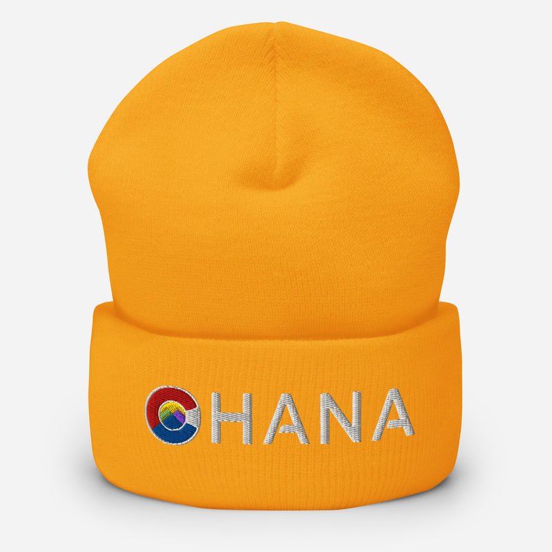 OHANA Cuffed Beanie