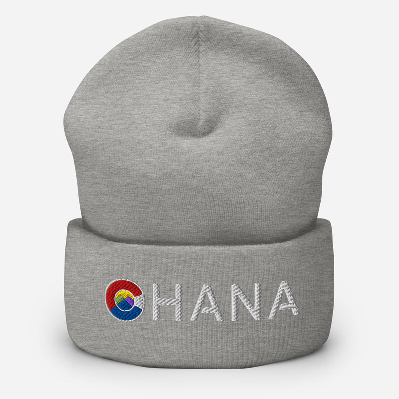 OHANA Cuffed Beanie