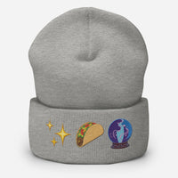 The Tarot Cuffed Beanie