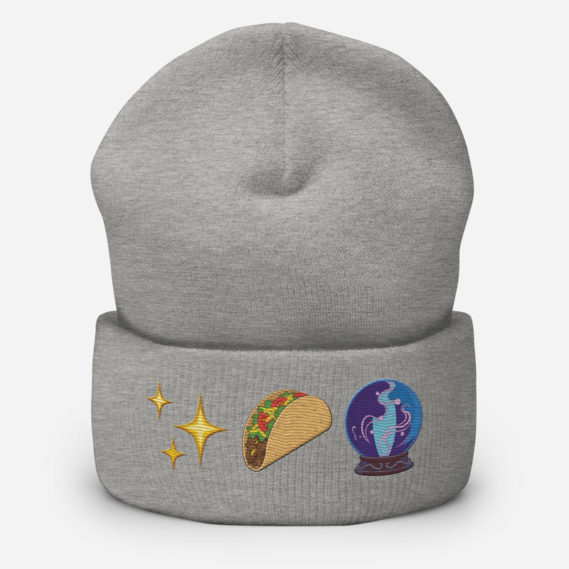 The Tarot Cuffed Beanie