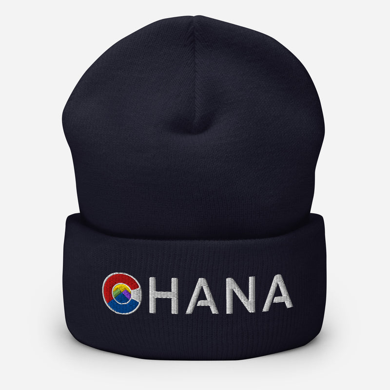 OHANA Cuffed Beanie