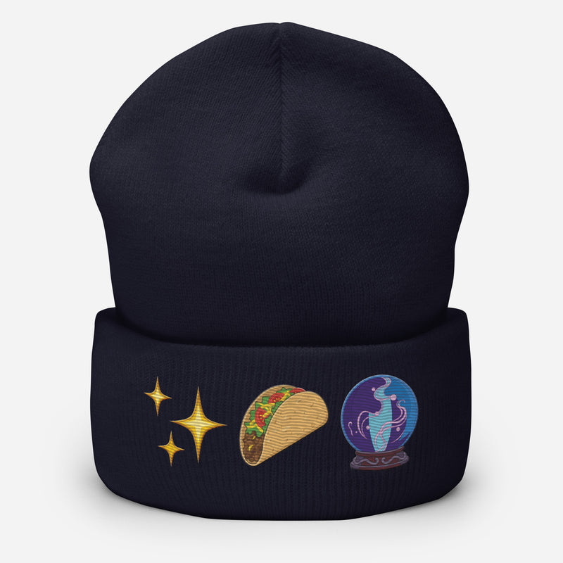 The Tarot Cuffed Beanie