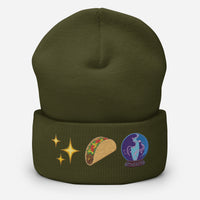 The Tarot Cuffed Beanie