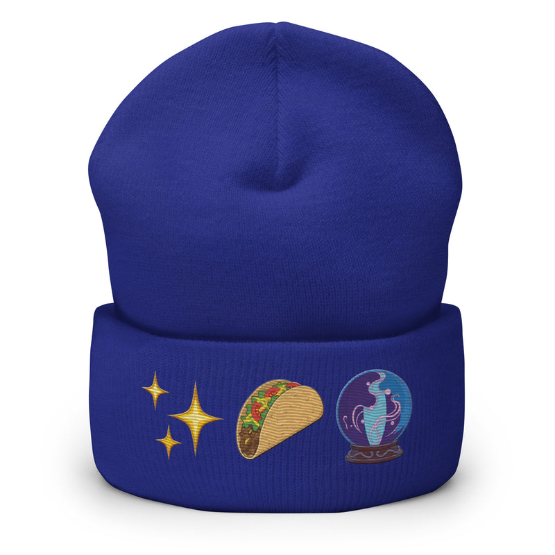 The Tarot Cuffed Beanie