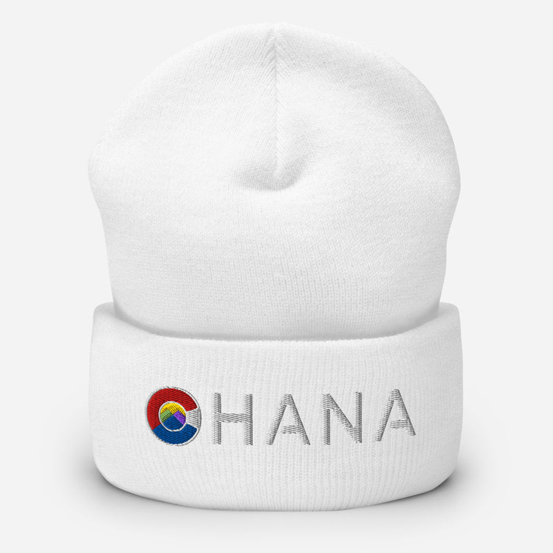 OHANA Cuffed Beanie