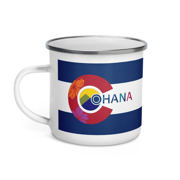 CO OHANA Enamel Mug