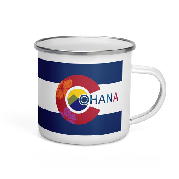 CO OHANA Enamel Mug