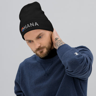 MTN OHANA Knit Embroidered Beanie
