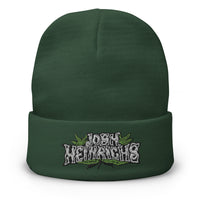 Herbs Embroidered Beanie