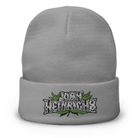 Herbs Embroidered Beanie