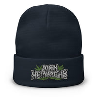 Herbs Embroidered Beanie