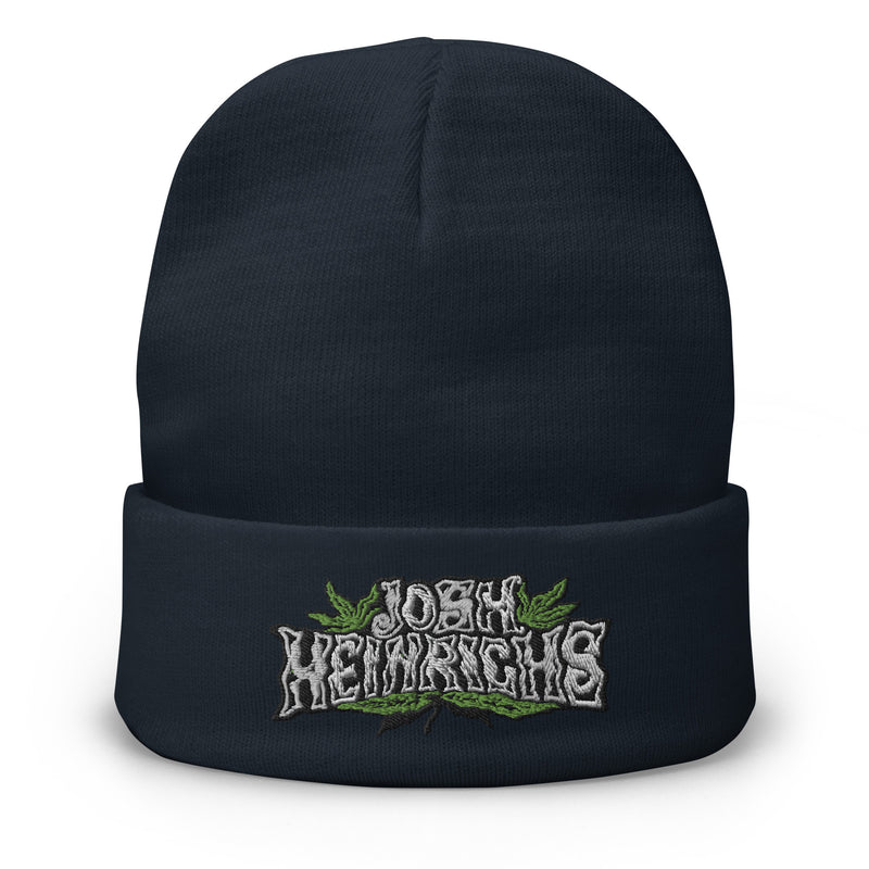 Herbs Embroidered Beanie