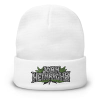 Herbs Embroidered Beanie