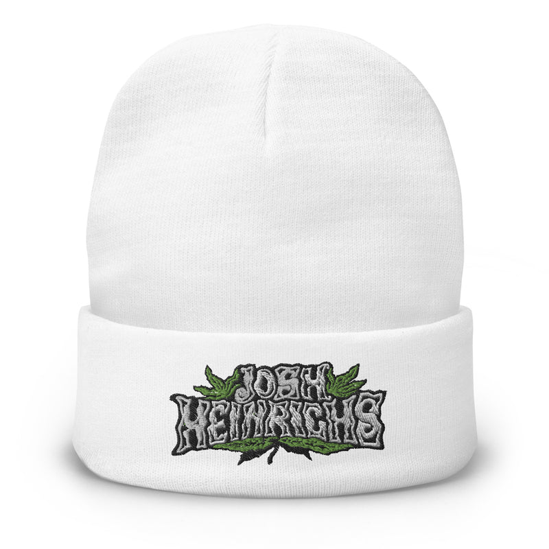 Herbs Embroidered Beanie